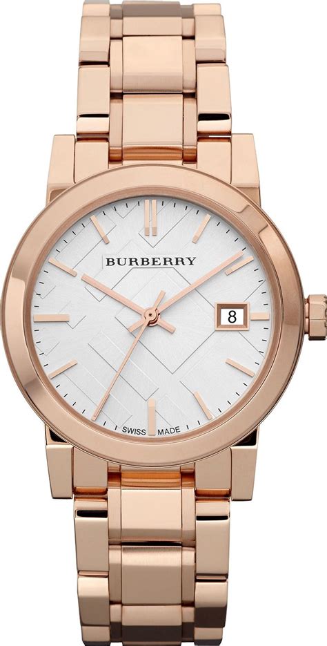 burberry women's watch rose gold|Burberry Watches .